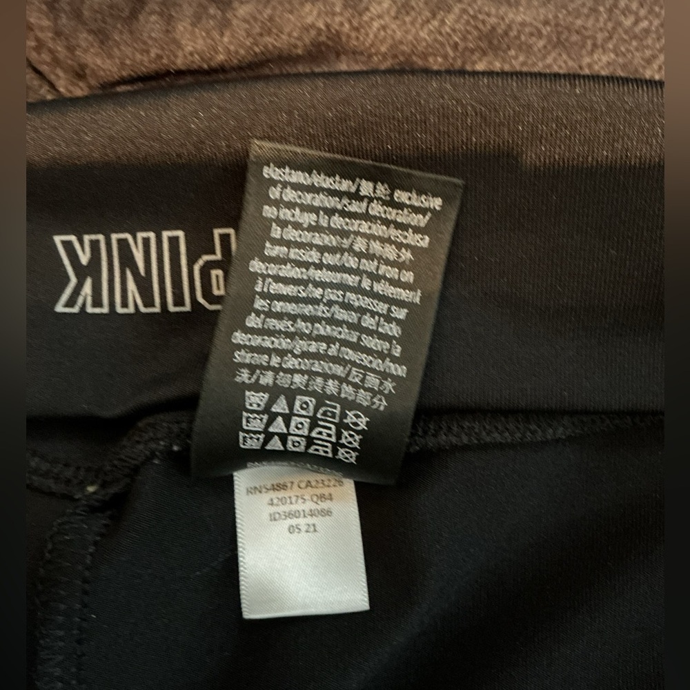 PINK Victoria’s Secret Women’s Shorts Black Size XL - Picture 4 of 12
